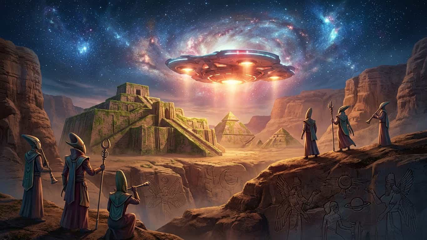 Beyond the Stars: Anunnaki, Extraterrestrials, and Earth's Ancient Past